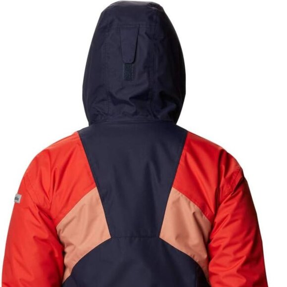 🆕Columbia Women's Alpine Diva Insulated Jacket, 1X-Dark Nocturnal/Bold O/Nova P - Picture 3 of 13
